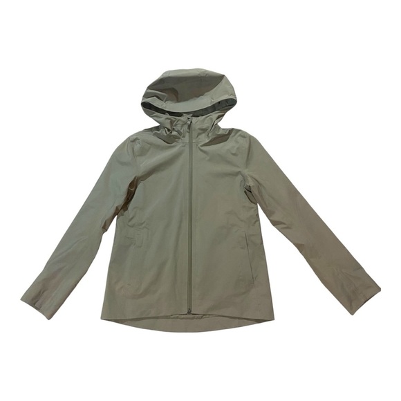 Babaton Jackets & Blazers - Aritzia Babaton Frontier Rain Jacket Green/Gray Sz XS